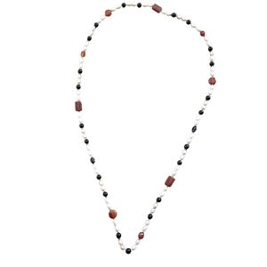 Elegant Multi-Color Beaded Necklace